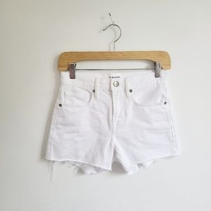 FRAME
White Le Brigette Short | Size: 23